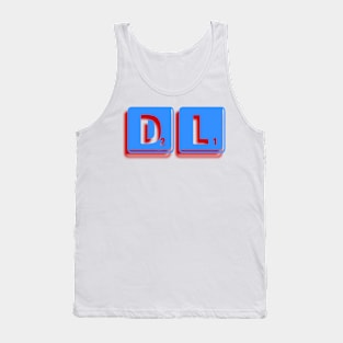 DL-Scrabble Tank Top